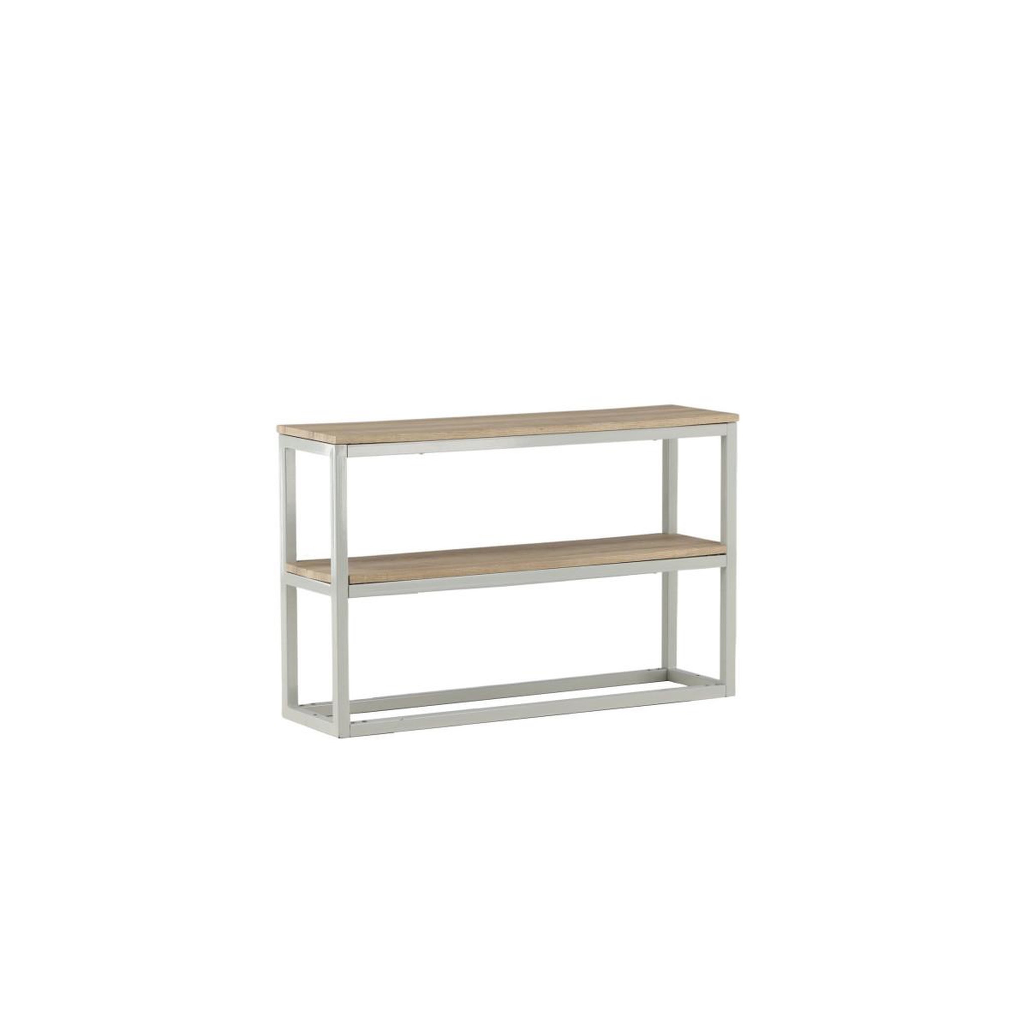 Voir la diapositive 3 : Paris Prix Console design double  rise  110cm naturel & gris