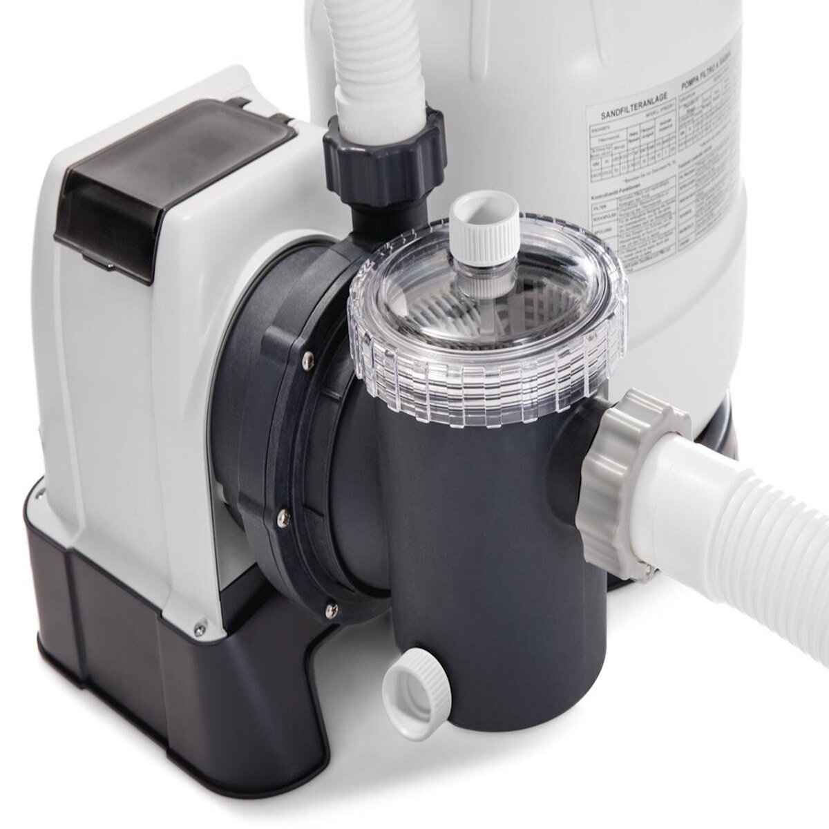 INTEX Groupe de filtration à sable SX2100 PLUS 6 m³/h pour piscine jusqu'à 36 m³ - Intex