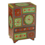Paris Prix Commode 7 Tiroirs en Bois  Mumbai  65cm Multicolore