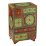 Voir la diapositive 1 : Paris Prix Commode 7 Tiroirs en Bois  Mumbai  65cm Multicolore