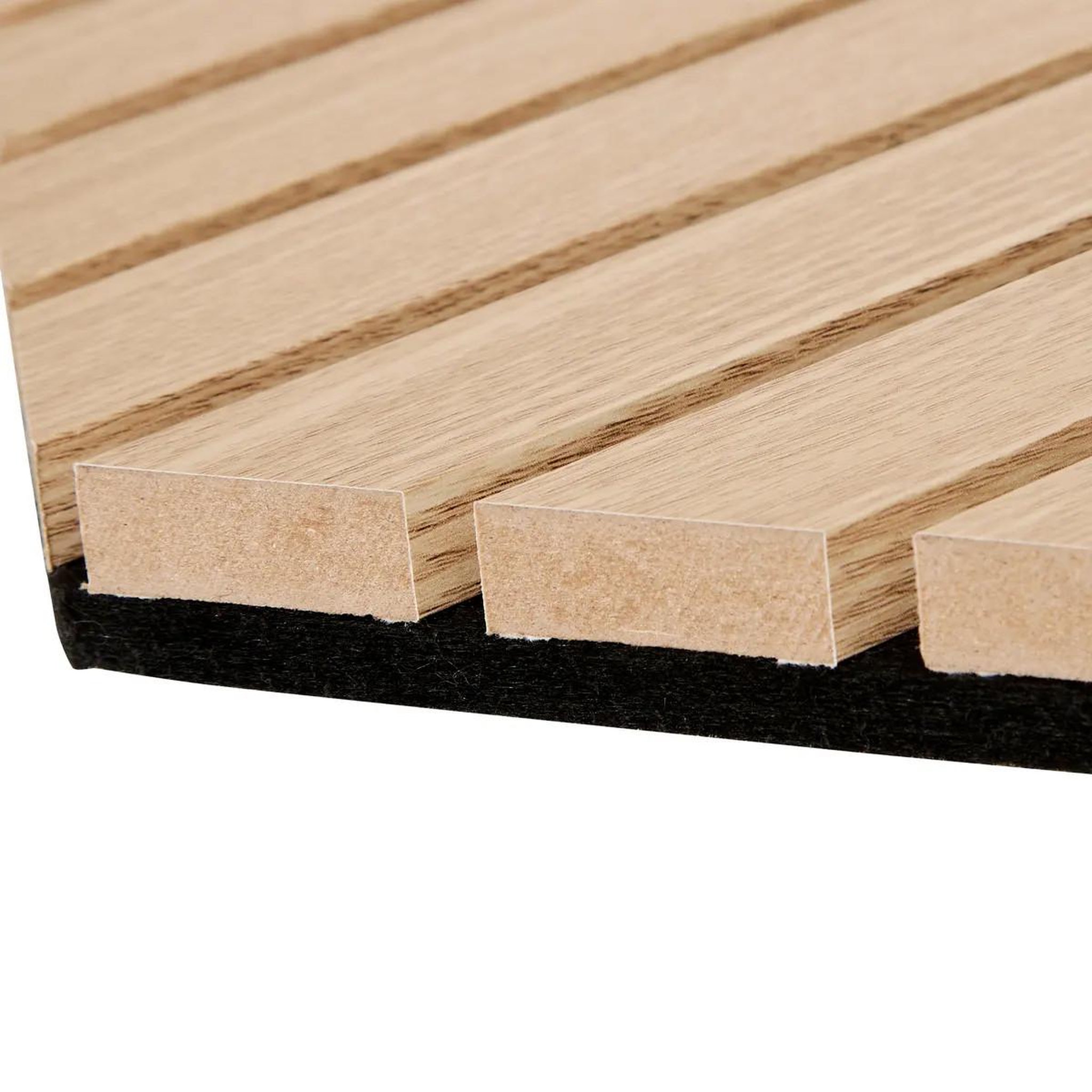 Voir la diapositive 3 : ATMOSPHERA Lot de 3 panneaux déco hexagonal  colva  30x26cm naturel