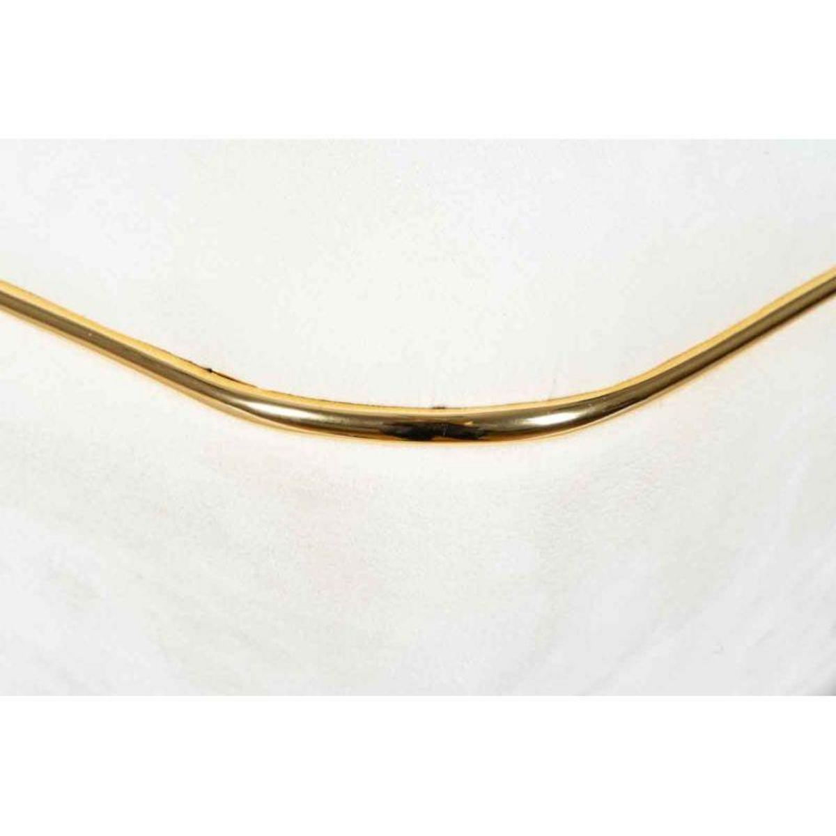 Paris Prix Tabouret Design  Contessa  60cm Ivoire & Or