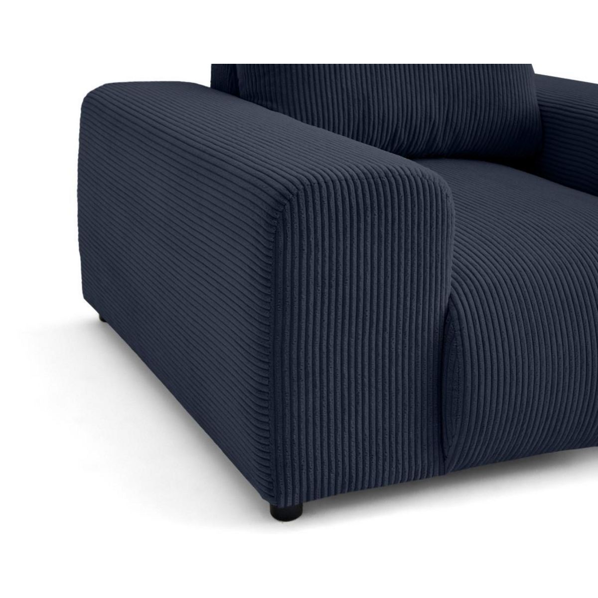 LISA DESIGN Garance - fauteuil en velours côtelé