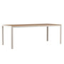 Voir la diapositive 1 : Paris Prix Table de Jardin  Break  205cm Beige & Naturel