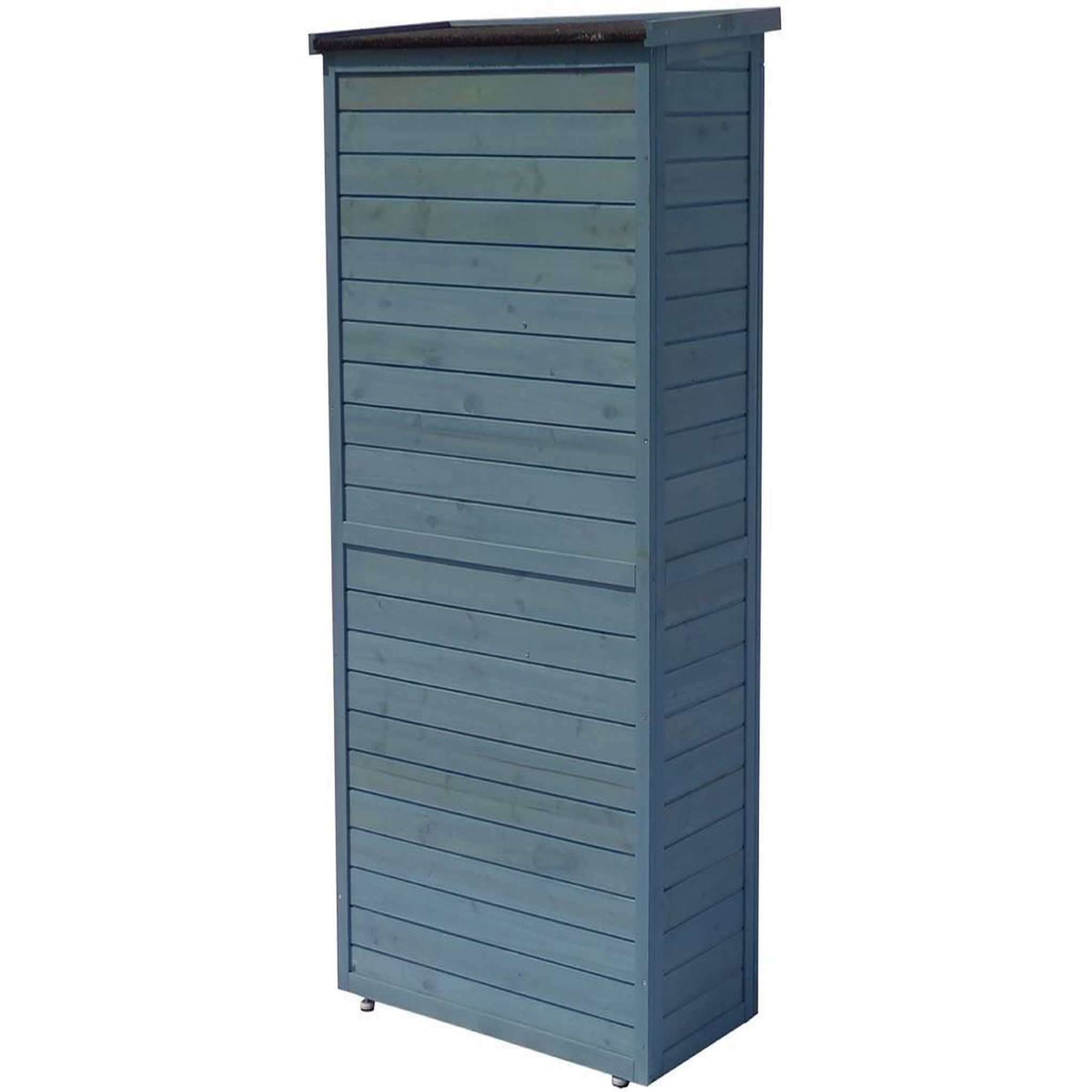 Voir la diapositive 4 : Habitat et Jardin Armoire de jardin  space  - 87 x 46.5 x 160 cm - bleu ciel