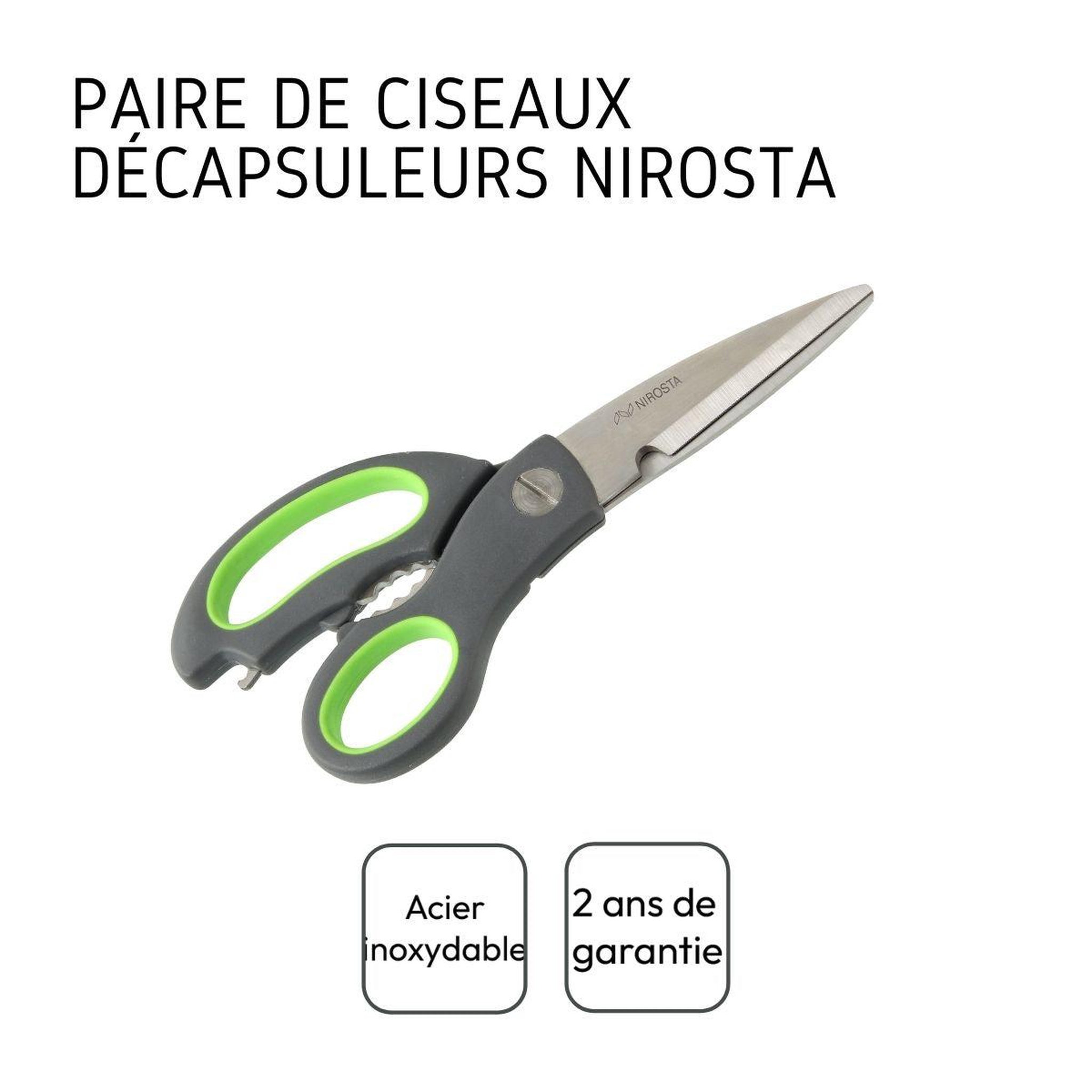 Voir la diapositive 4 : NIROSTA Ciseaux de cuisine nirosta praktika
