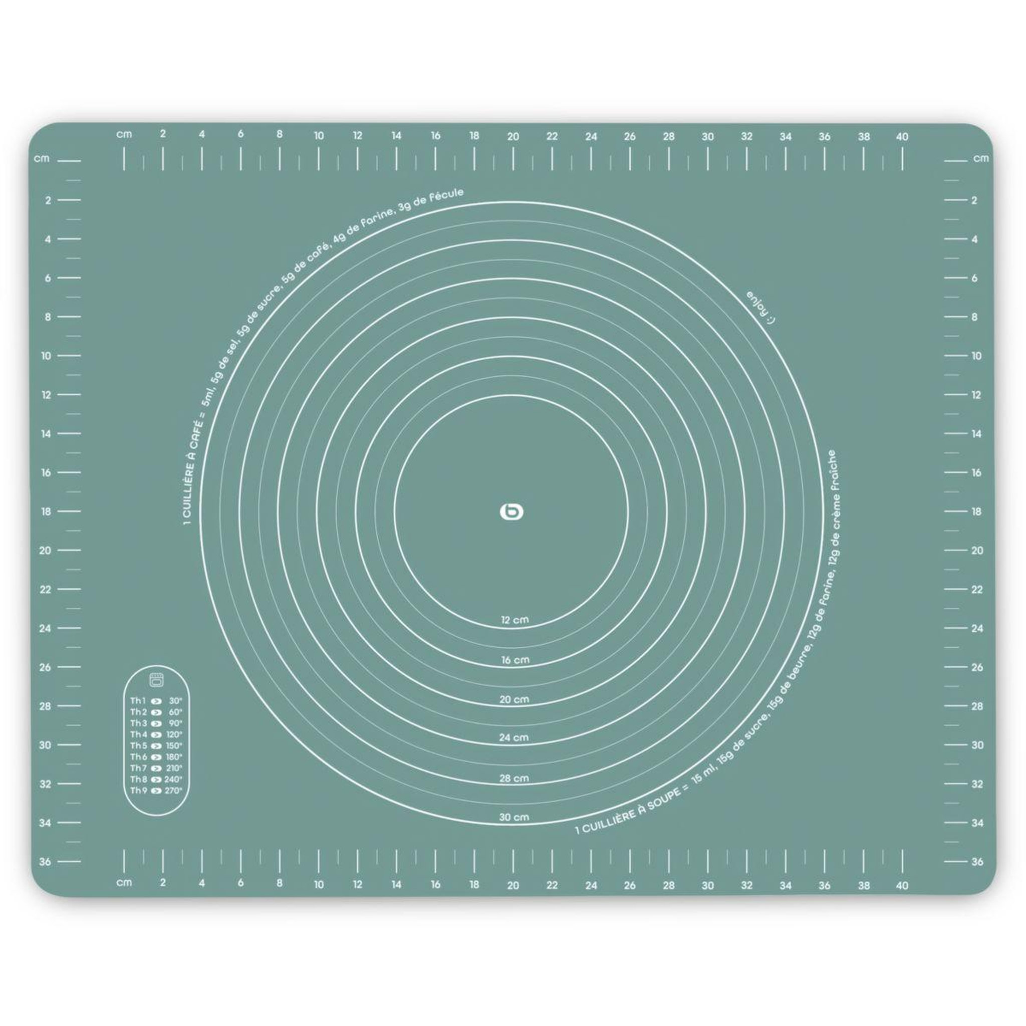 ESSENTIEL B Tapis de cuisson de cuisson 50x40cm