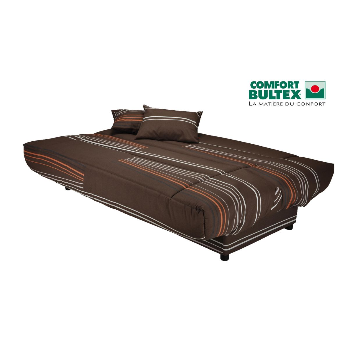 BULTEX Banquette CLIC CLAC LUDO matelas 14 cm mousse Bultex 32 kg/m3