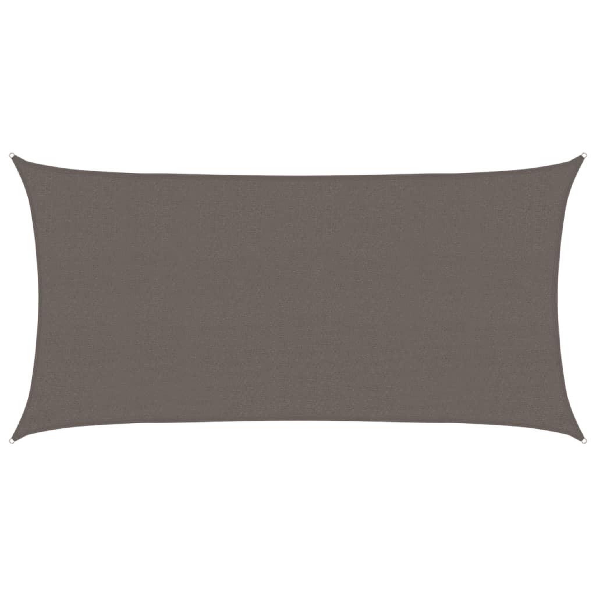 Voir la diapositive 2 : VIDAXL Voile d'ombrage PEHD 2x3,5 m Anthracite