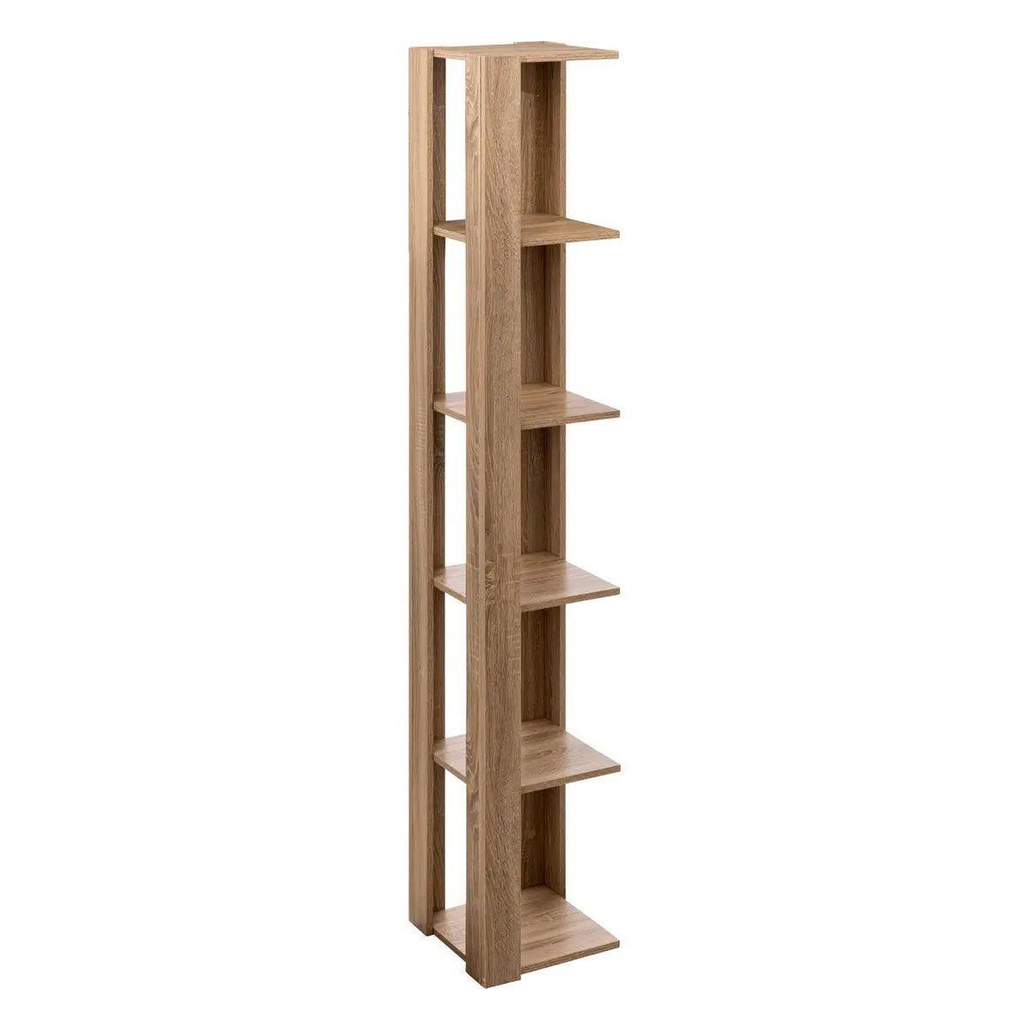 Voir la diapositive 2 : Paris Prix Étagère d'Angle 5 Niveaux  Novia  179cm Naturel