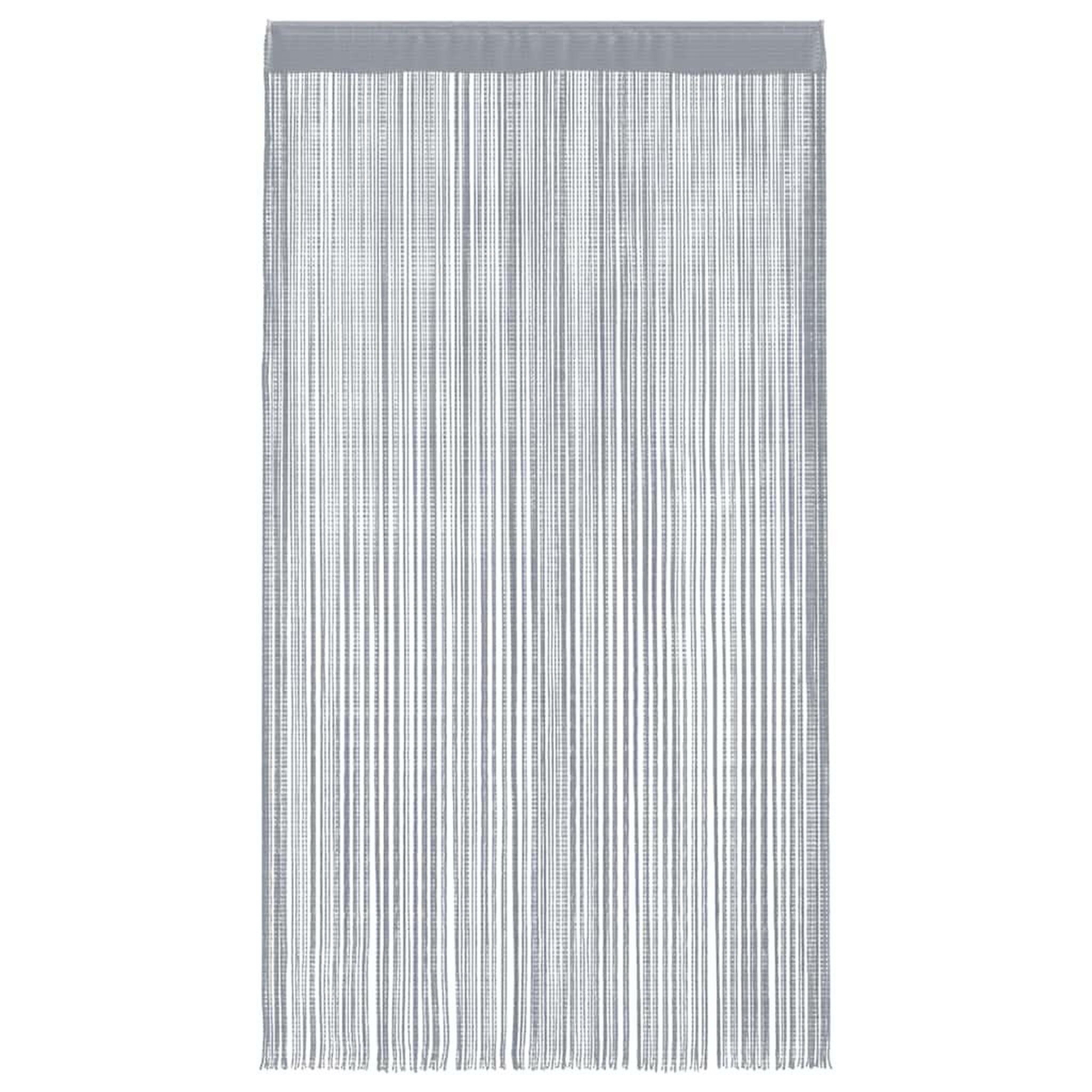 Voir la diapositive 4 : VIDAXL Rideaux a fils 2 pcs gris clair 100x250 cm