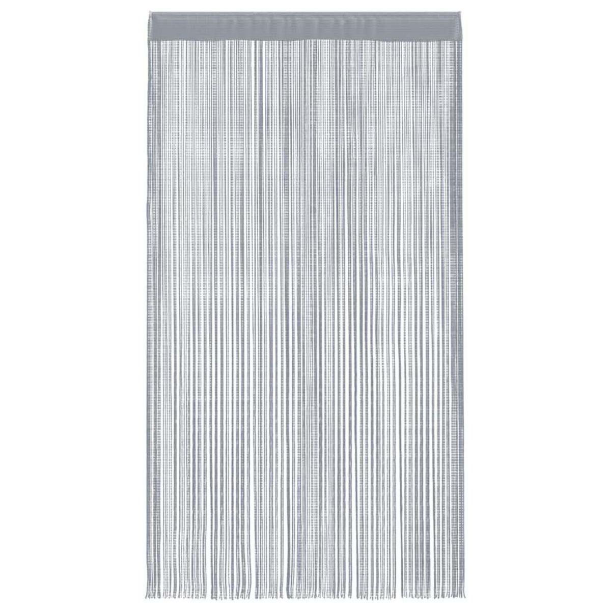 VIDAXL Rideaux a fils 2 pcs gris clair 100x250 cm