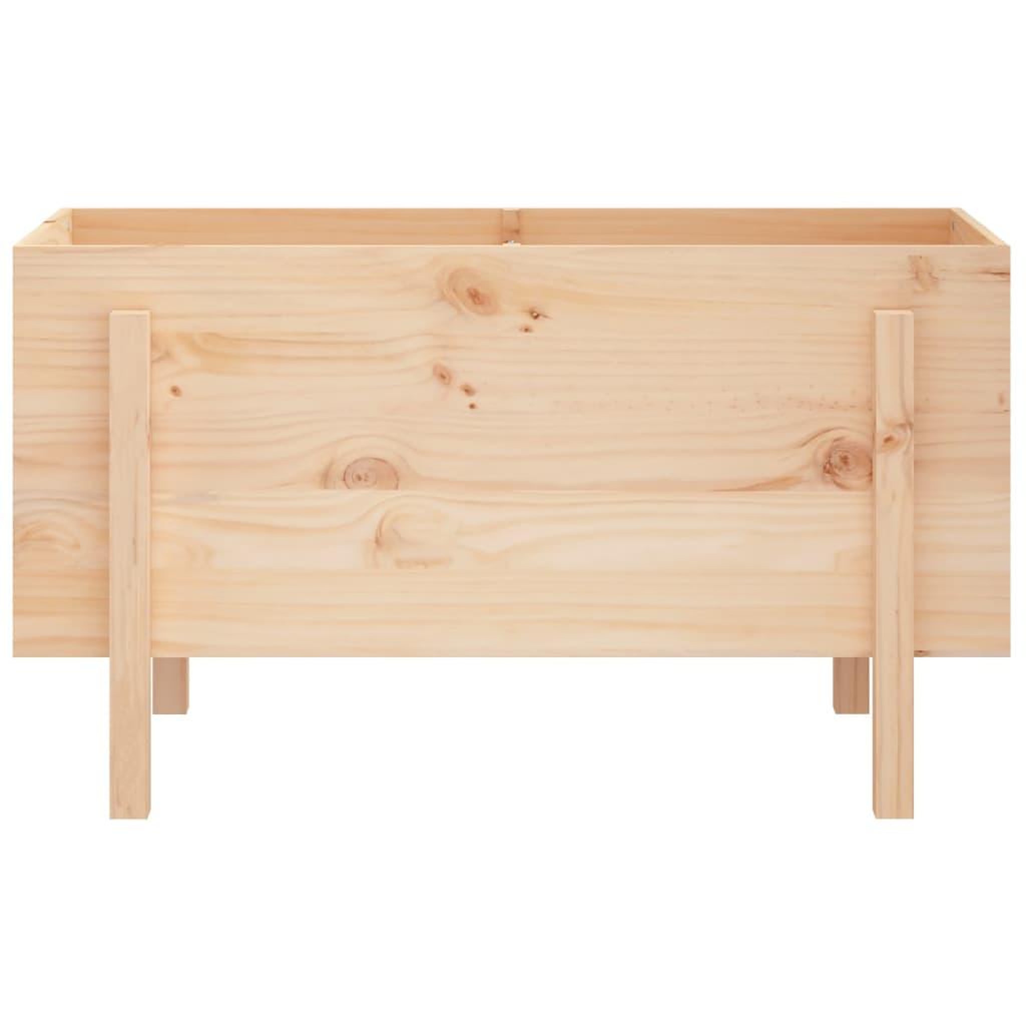 Voir la diapositive 5 : VIDAXL Lit sureleve de jardin 101x50x57 cm bois de pin massif