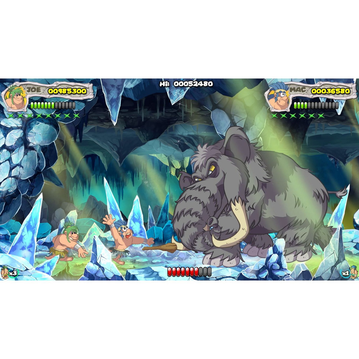 Joe & Mac: Caveman Ninja - T-Rex Edition Nintendo Switch