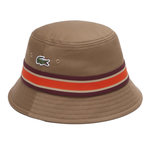 Lacoste Bob Marron Mixte Lacoste Gabardine. Coloris disponibles : Marron