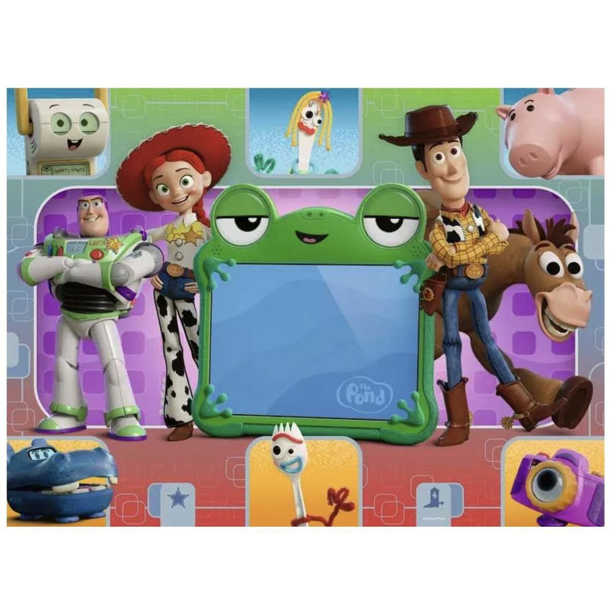 Voir la diapositive 2 : RAVENSBURGER Puzzles enfants 100 xxl pieces - toy story 5