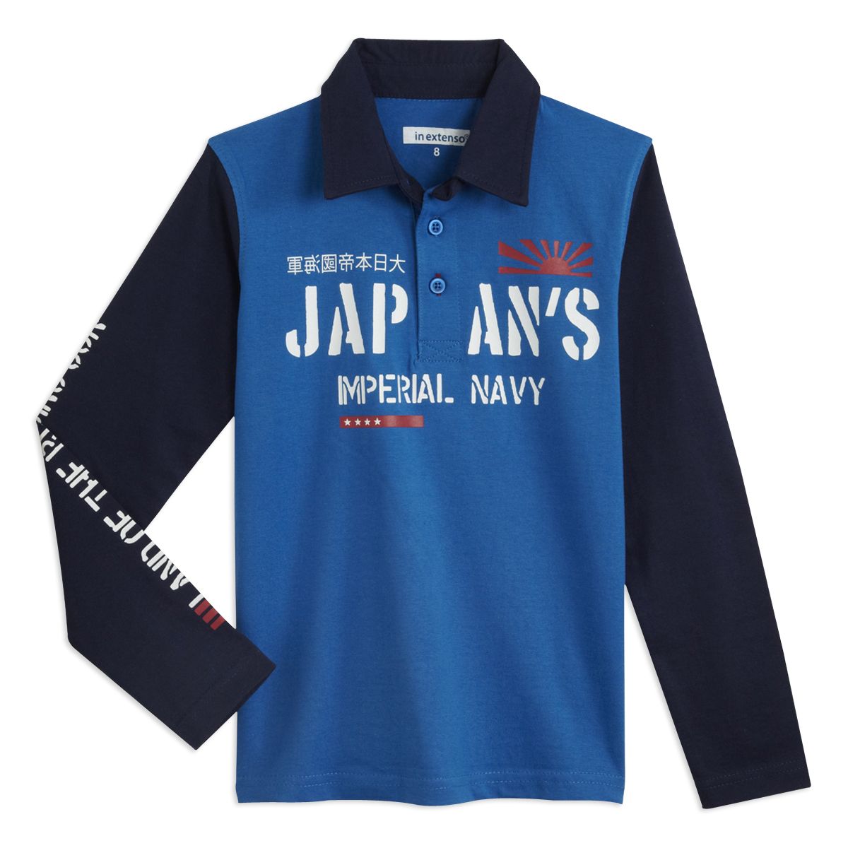 IN EXTENSO Polo manches longues garçon 