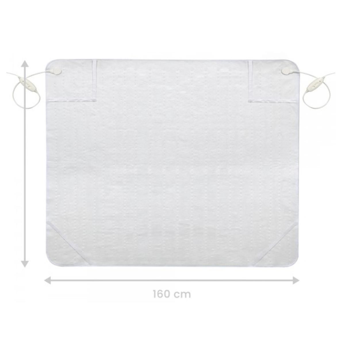 LIVOO Surmatelas chauffant 1 place 150x80cm - DOS216W