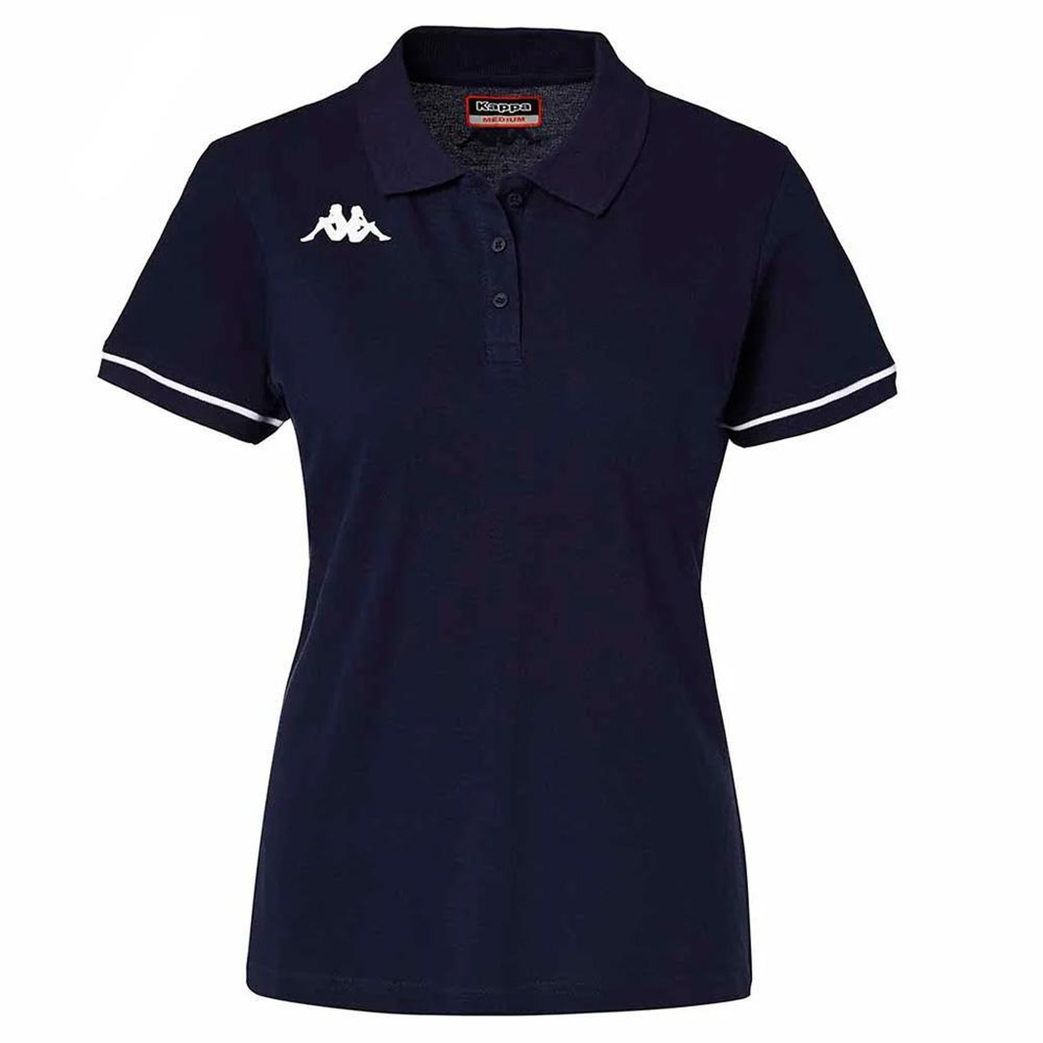 KAPPA Polo Marine Femme Kappa Barla. Coloris disponibles : Bleu