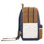 Voir la diapositive 6 : CHEVIGNON Sac à dos 2 compartiments bleu et camel