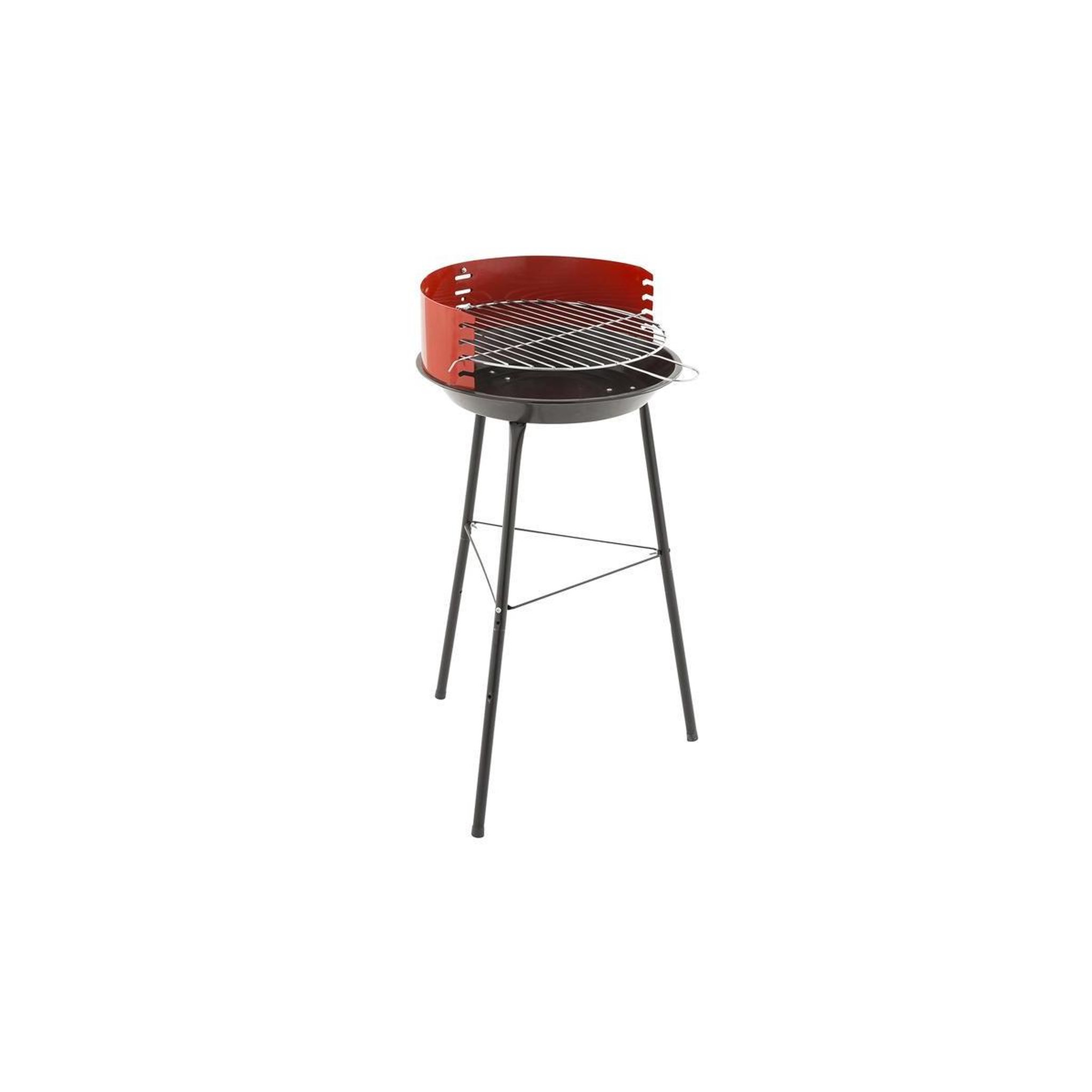 Voir la diapositive 1 : SECRET DE GOURMET Barbecue à charbon  corinto  61cm noir
