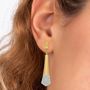 Voir la diapositive 2 : SC BOHEME Boucles d'oreilles SC Bohème ornées de Cristaux scintillants