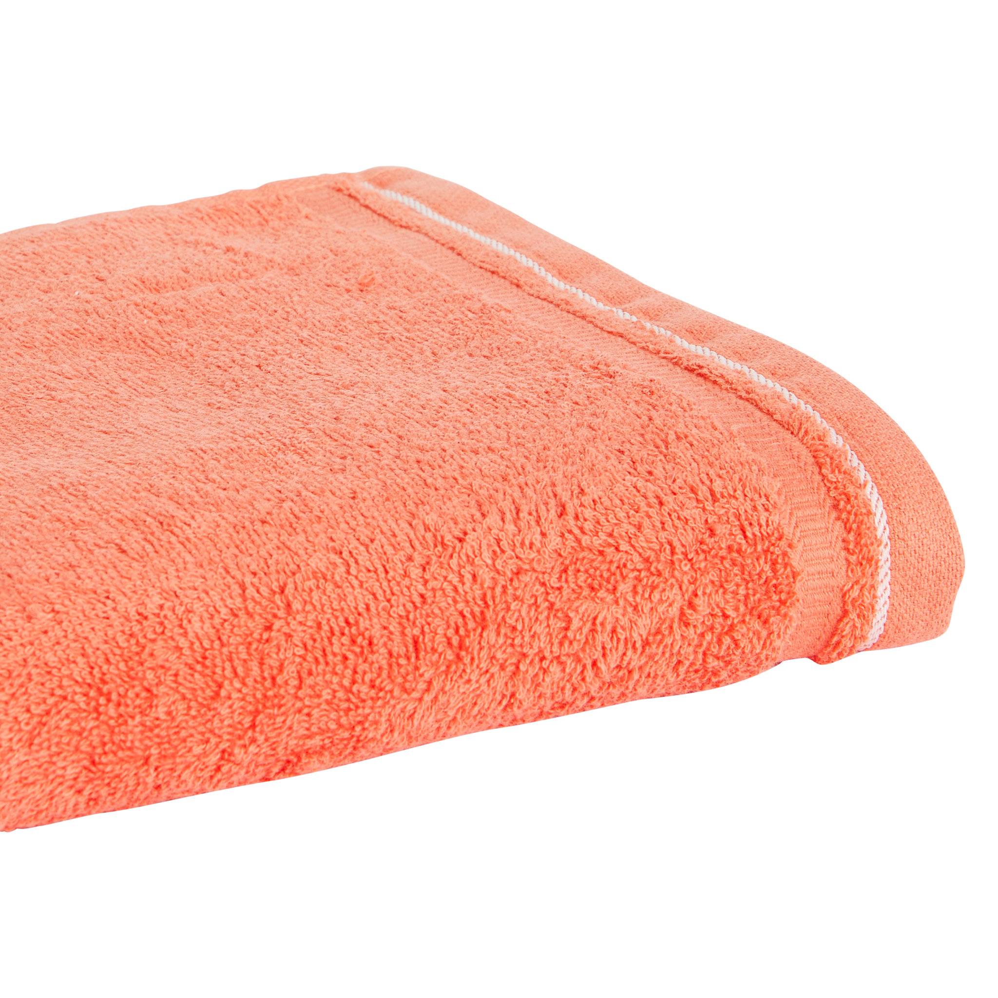 Voir la diapositive 2 : ACTUEL Serviette de toilette unie en coton  450 g/m²