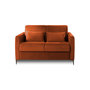 Voir la diapositive 1 : LISA DESIGN Owen - canapé 3 places convertible express couchage quotidien 140 cm matelas 12 cm en velours