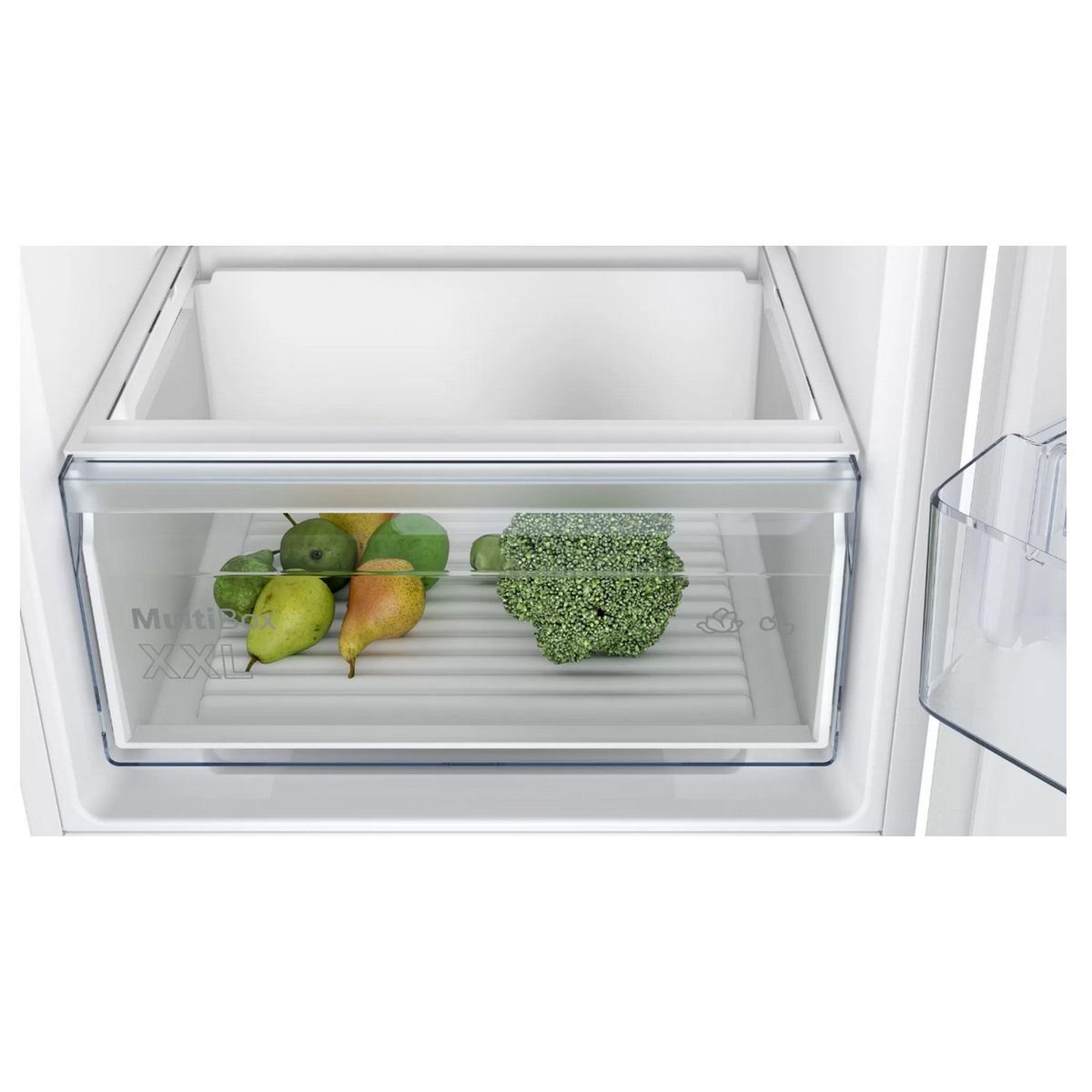 Voir la diapositive 5 : BOSCH Réfrigérateur combiné intégrable à glissières 267l blanc - kiv865se0