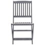 Voir la diapositive 4 : VIDAXL Chaises pliables d'exterieur lot de 2 et coussins Bois d'acacia