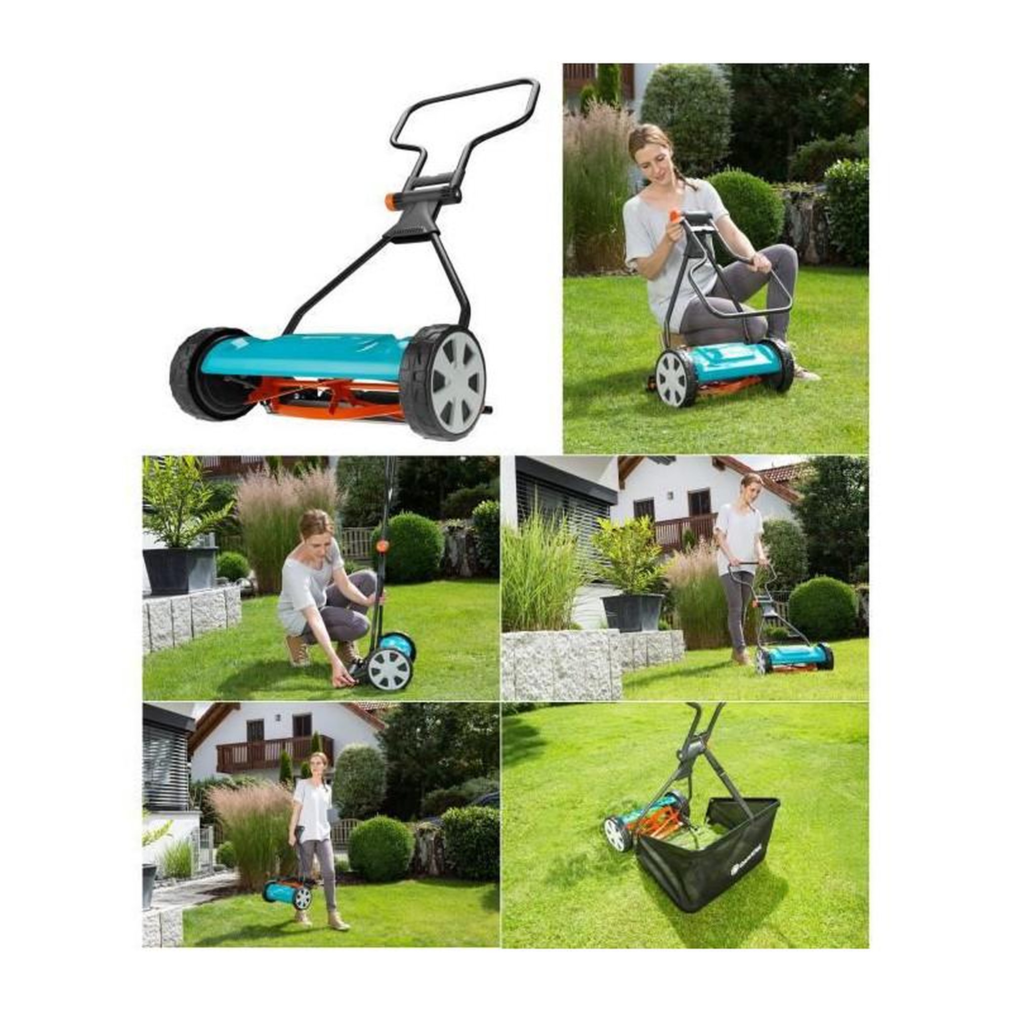 Voir la diapositive 4 : Gardena Tondeuse hélicoïdale 330 Classic