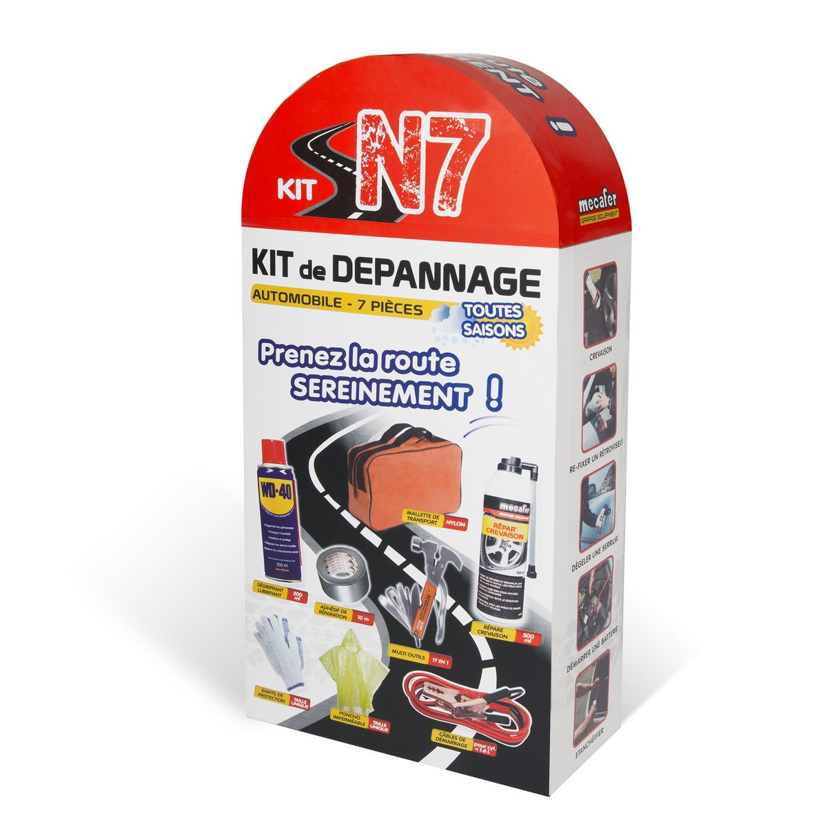MECAFER Kit de dépannage N7