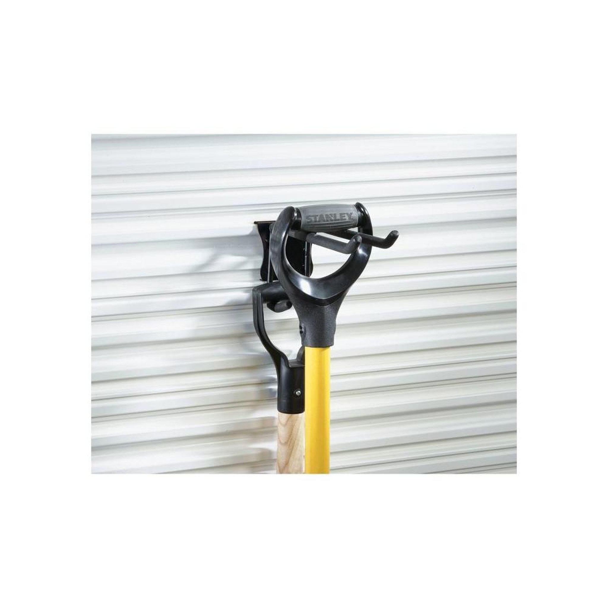 Voir la diapositive 6 : Stanley Crochet double trackwall en acier pour rangement d'outils stst82606-1