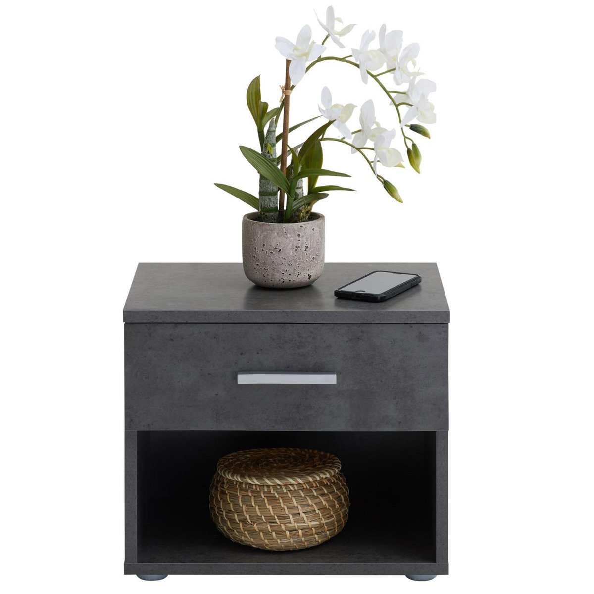 IDIMEX Table de chevet MAEL, en mélaminé