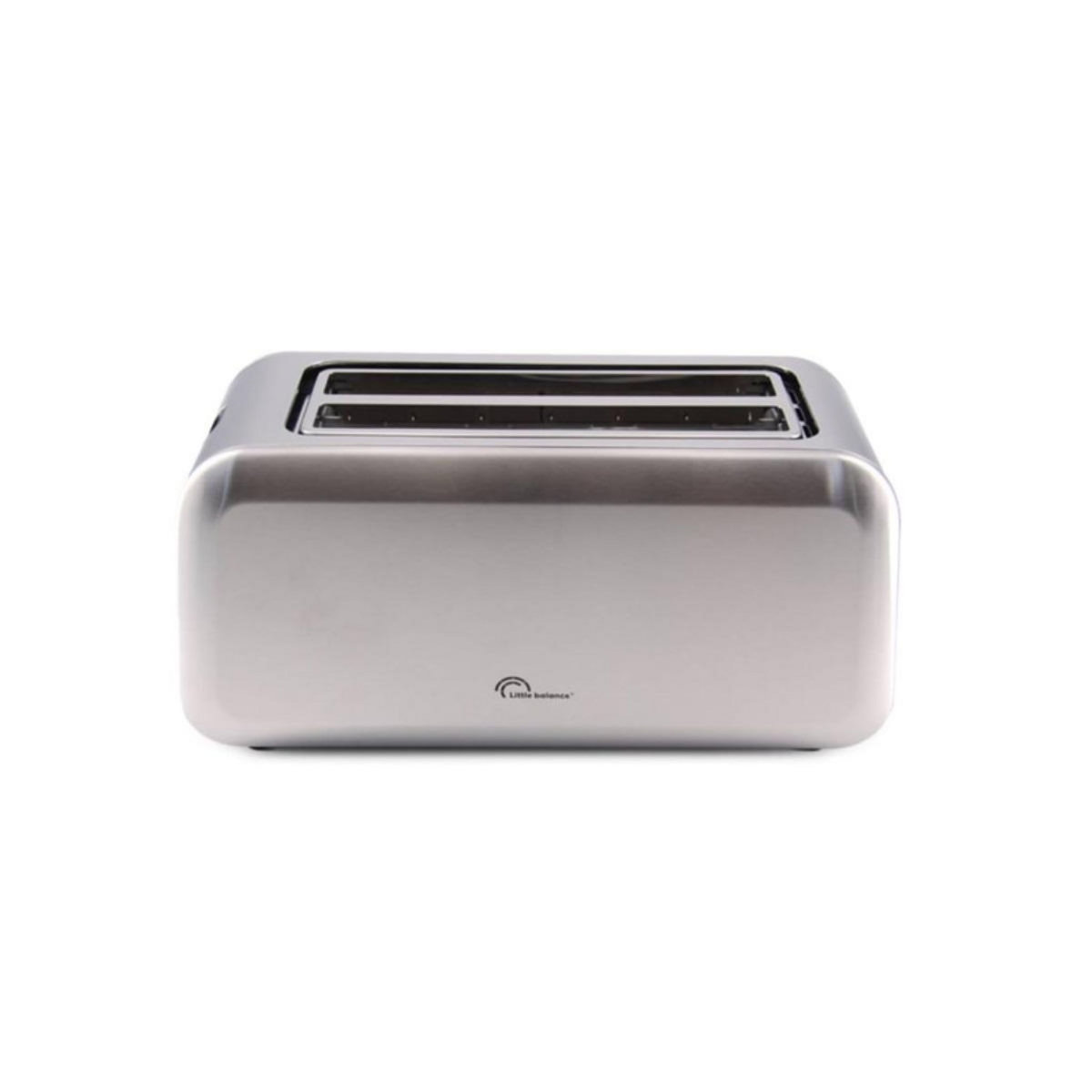 LITTLE BALANCE Grille-pains 2 fentes 1450w inox - 8697