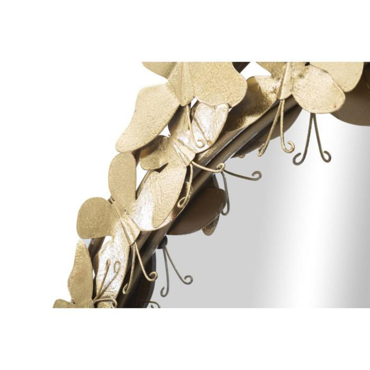 Paris Prix Miroir Mural Design  Butterfly  81cm Or