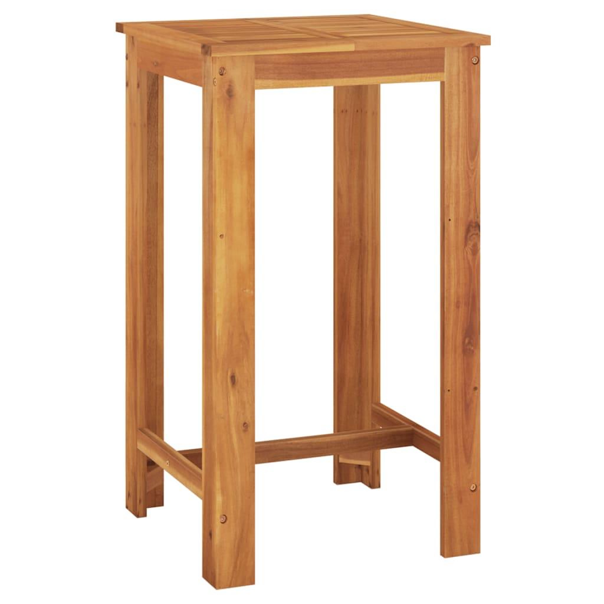 Voir la diapositive 5 : VIDAXL Ensemble de bar de jardin 5 pcs gris bois massif acacia rotin