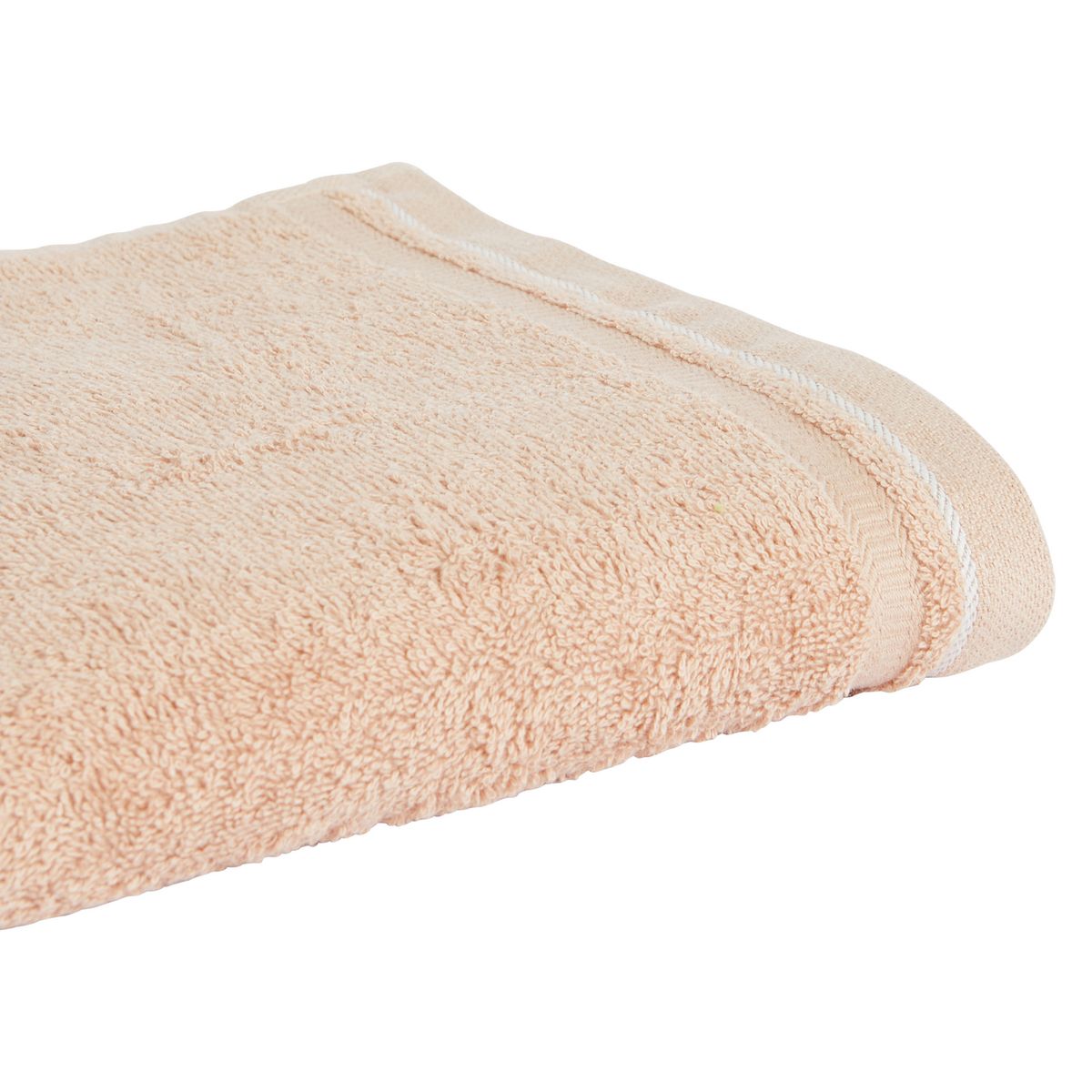 ACTUEL Serviette de toilette unie en coton  450 g/m²