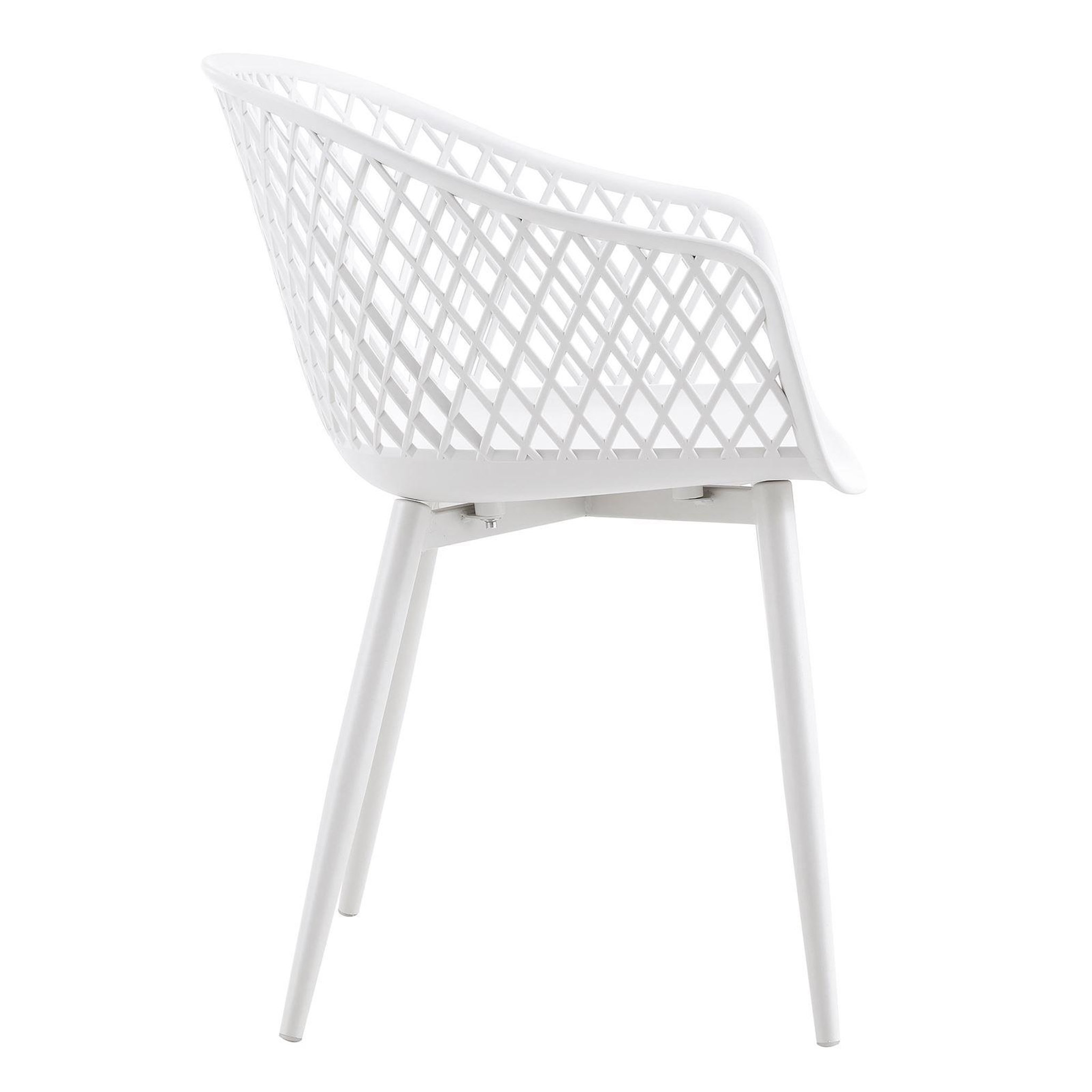 Voir la diapositive 5 : IDIMEX Lot de 4 chaises MADEIRA style scandinave, pieds en bois