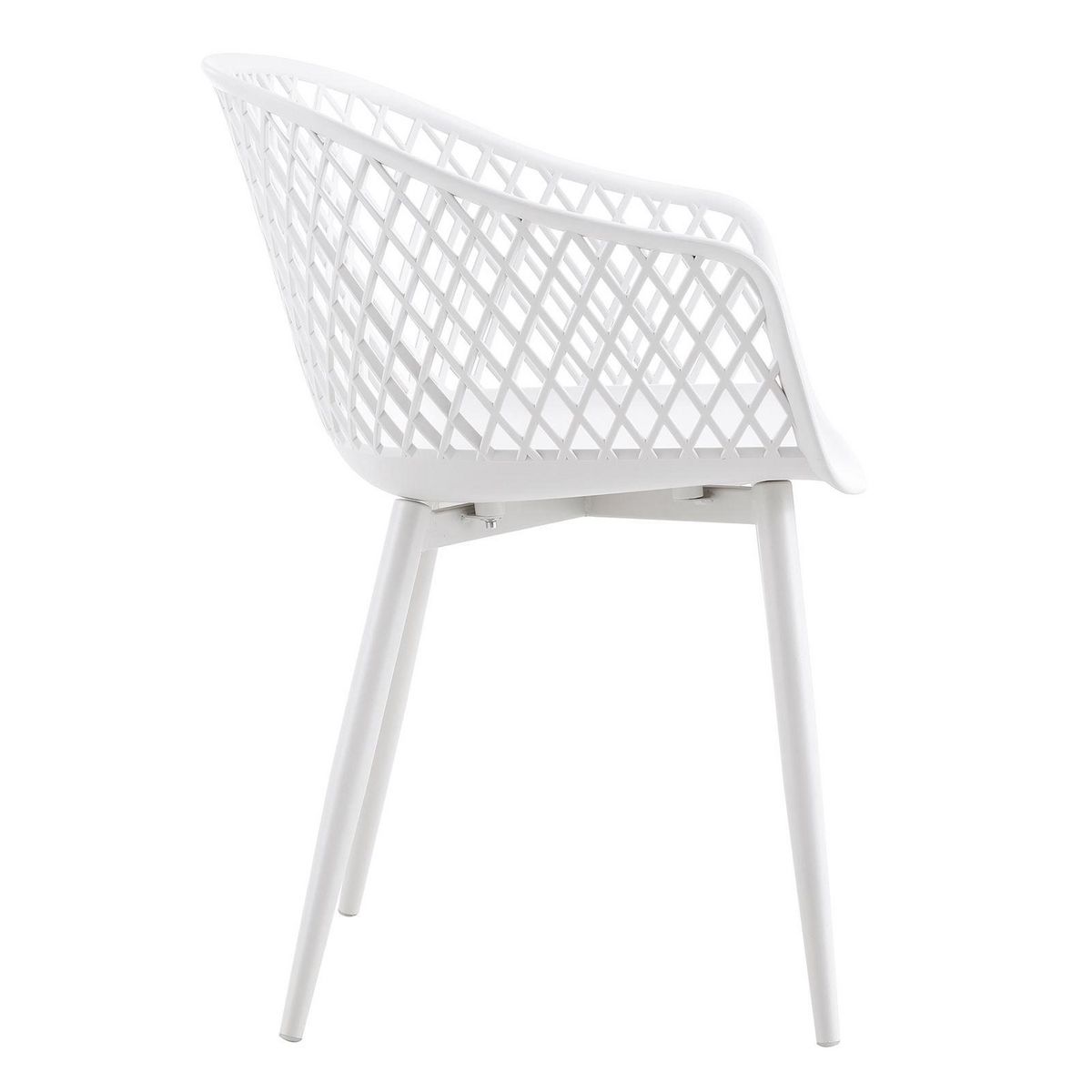 IDIMEX Lot de 4 chaises MADEIRA style scandinave, pieds en bois