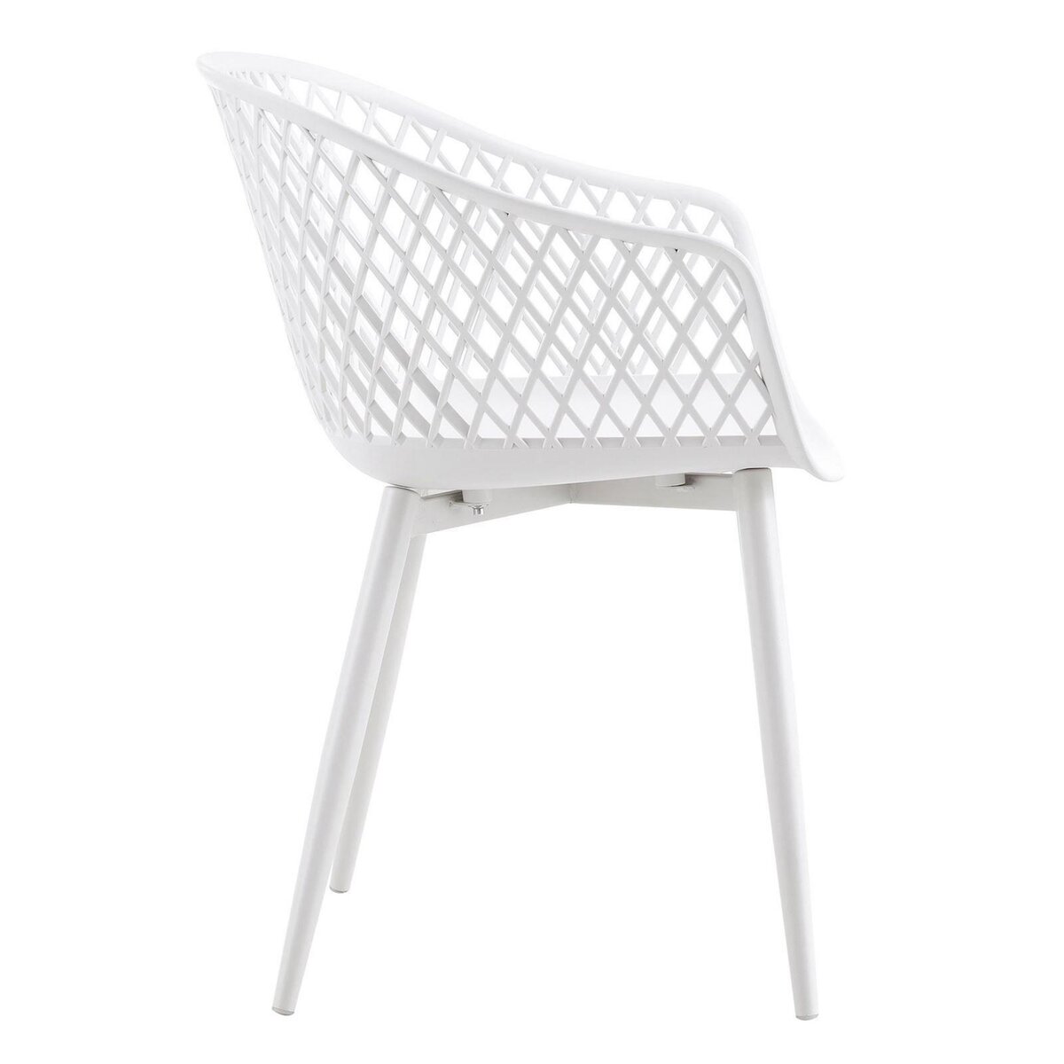 IDIMEX Lot de 4 chaises MADEIRA style scandinave, pieds en bois