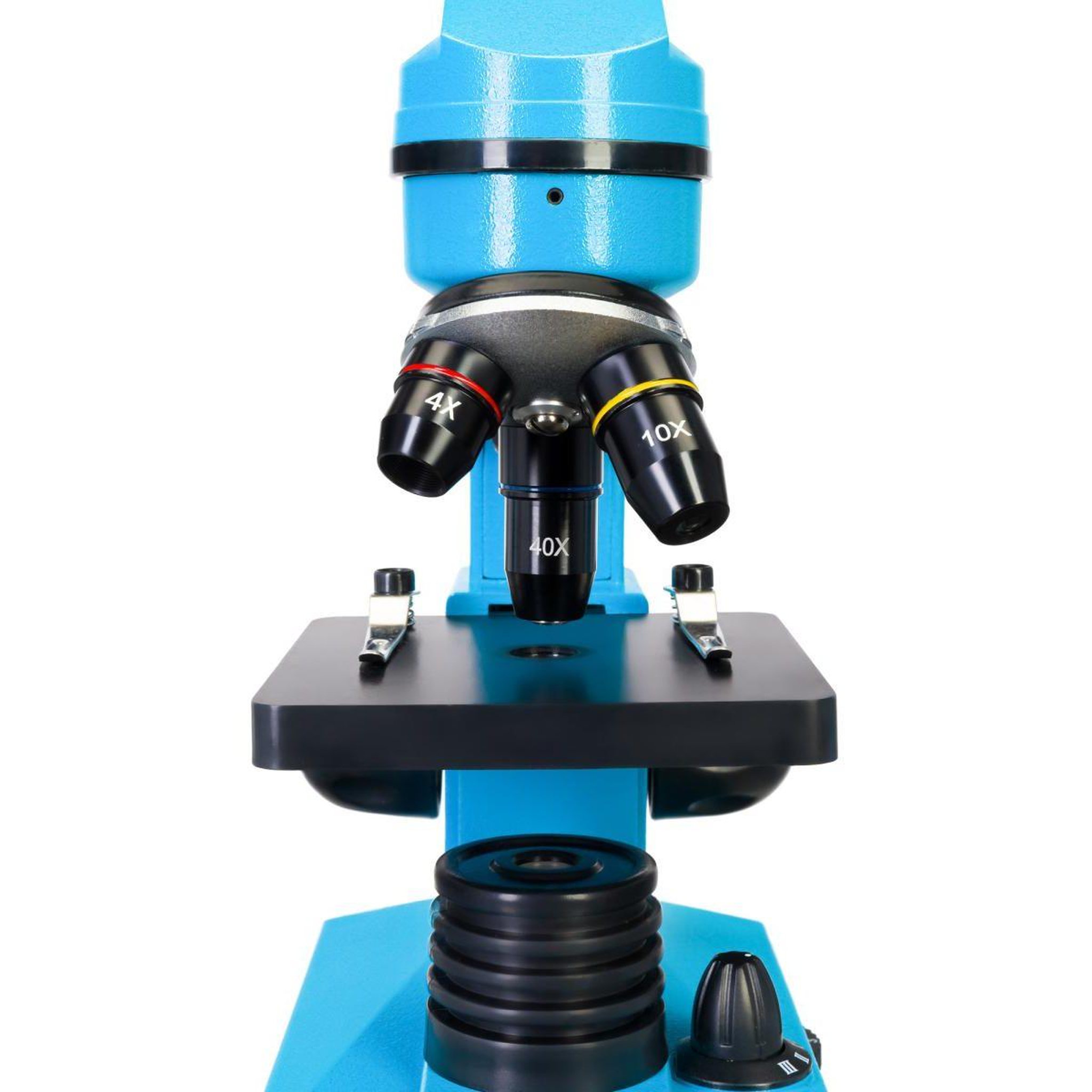 Voir la diapositive 4 : LEVENHUK Microscope  rainbow 2l azure (en)