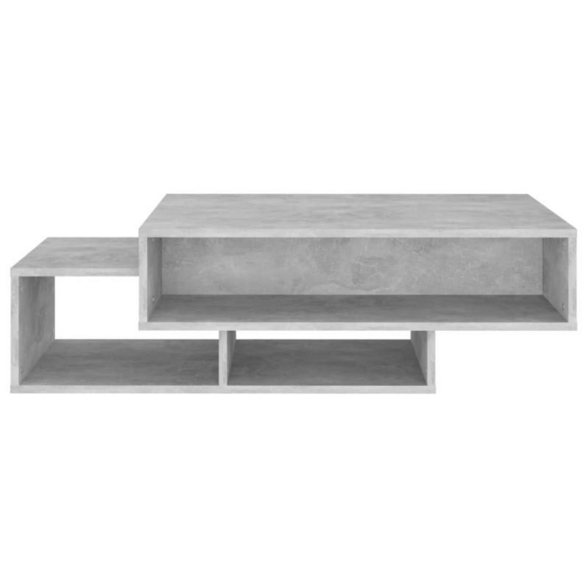 VIDAXL Table basse Gris béton 105x55x32 cm Bois d'ingénierie
