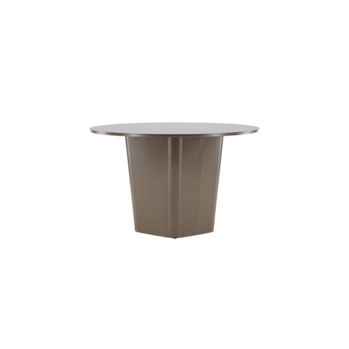 Paris Prix Table de Jardin Ronde  Santa Fe  120cm Marron