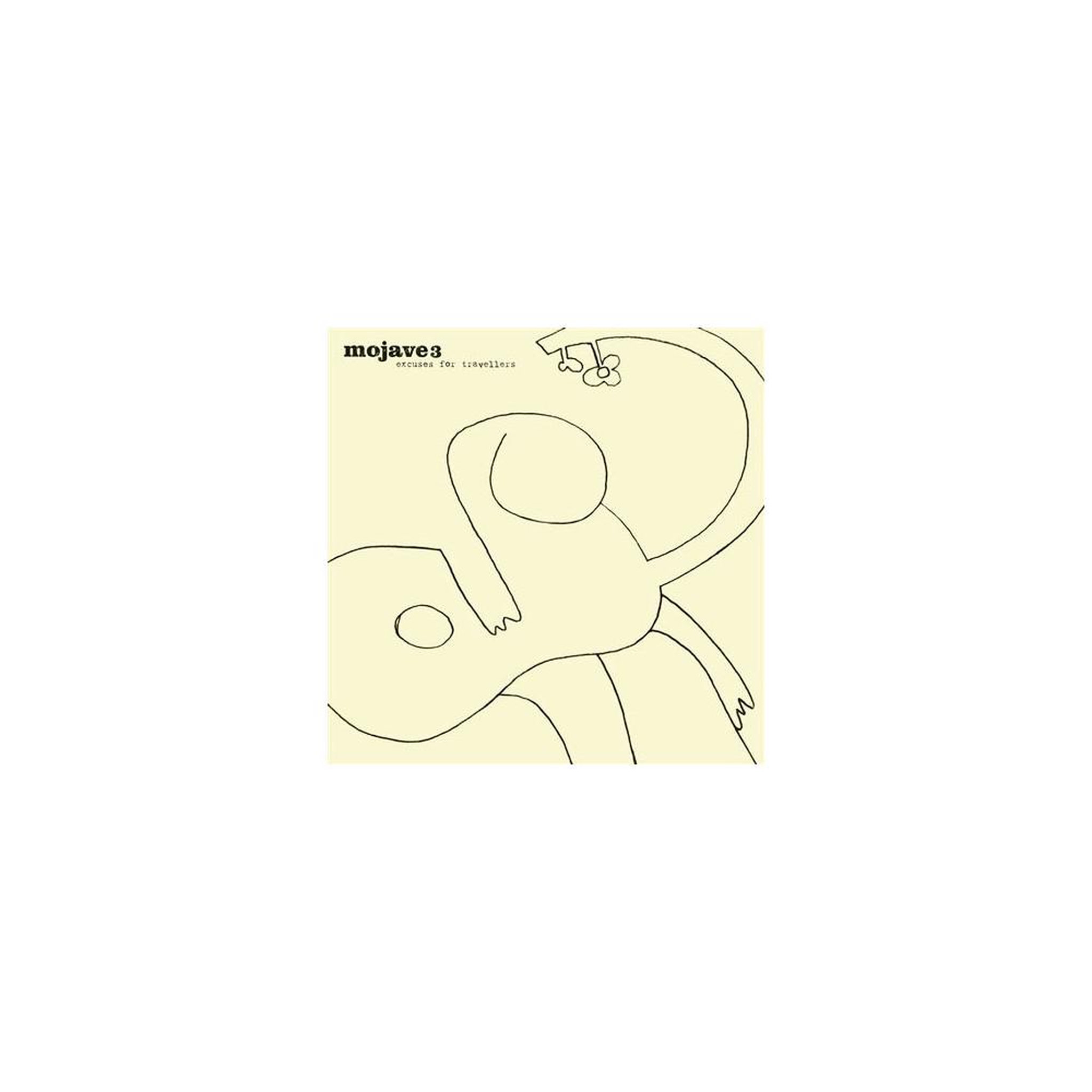 Album vinyle mojave 3 – excuses for travellers en vinyle noir 33t, 1xlp, remasterisé abbey road