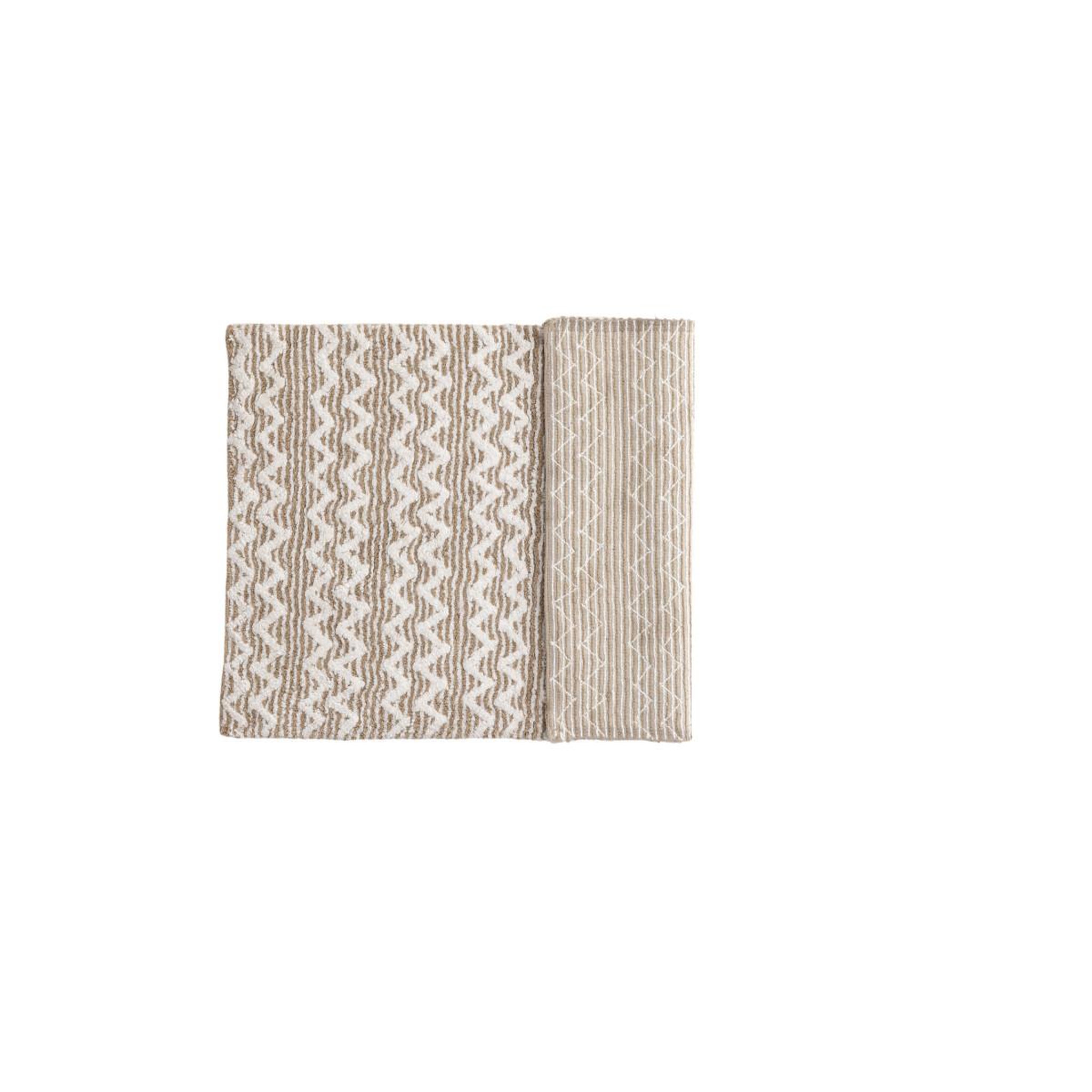 Voir la diapositive 2 : Paris Prix Tapis de salle de bain  philippa  60x90cm sable