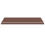 Voir la diapositive 4 : VIDAXL Auvent manuel retractable avec LED marron 600x350 cm