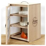 Garde manger  bois et acier 