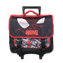 Voir la diapositive 1 : Bagtrotter BAGTROTTER Cartable à roulettes 38 cm Spiderman Noir Toile d'araignée