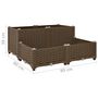 Voir la diapositive 6 : VIDAXL Lit sureleve 80x80x38 cm Polypropylene